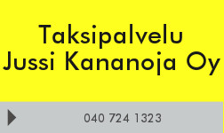 Taksipalvelu Jussi Kananoja Oy